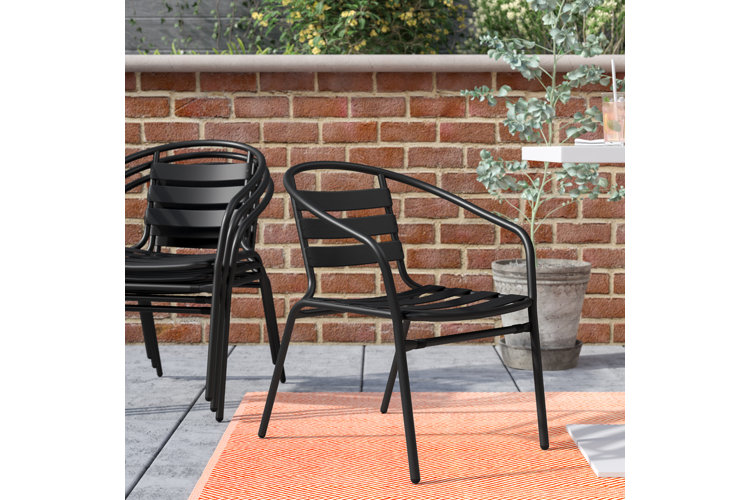 Pineville rattan stacking patio dining online chair